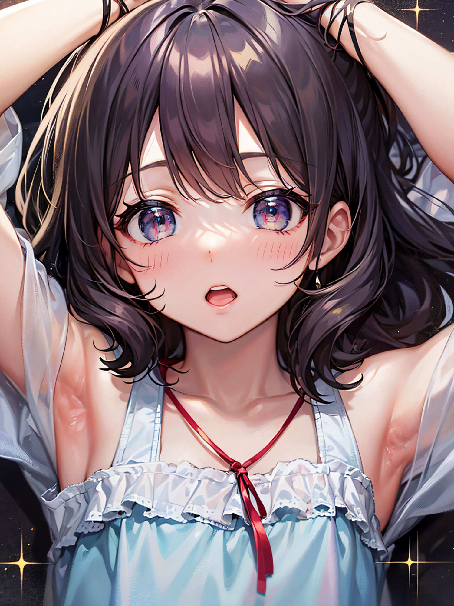 無垢な女の子の腋見せ画像集9