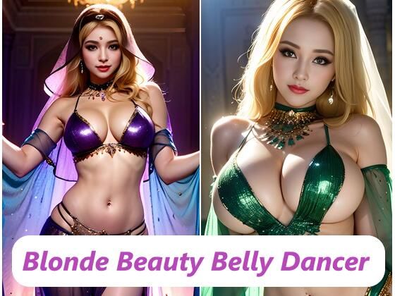【Blonde Beauty Belly Dancer【ブロンド美女ベリーダンサー】】AICOS9150AIART