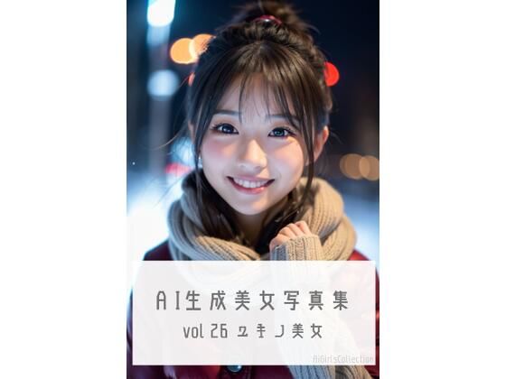 【AI生成美女写真集 vol26 ユキノ美女】Ai Girls Collection