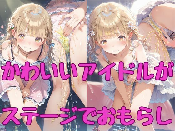 【かわいいアイドルがステージでおもらし】AI_Peeパンティ