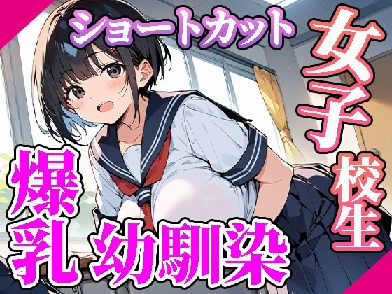 【ショートカット女子校生爆乳幼馴染とイチャイチャエッチ】焼肉ショコラティエ