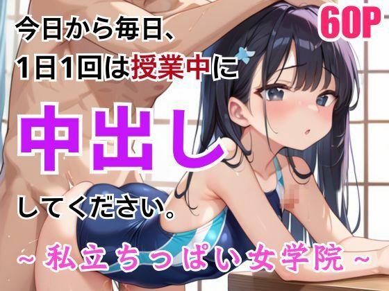 【今日から毎日、1日1回は授業中に中出ししてください。〜私立ちっぱい女学院〜】くろらんど