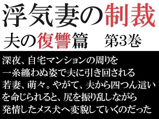 【浮気妻の制裁-夫の復讐篇- 第3巻 夫との奴●契約】海老沢  薫