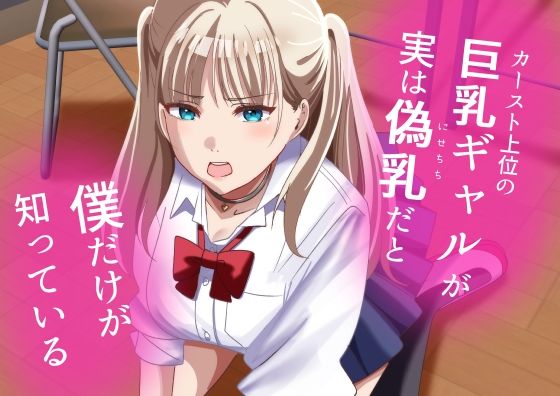 【カースト上位の巨乳ギャルが実は偽乳だと僕だけが知っている】夜の本屋
