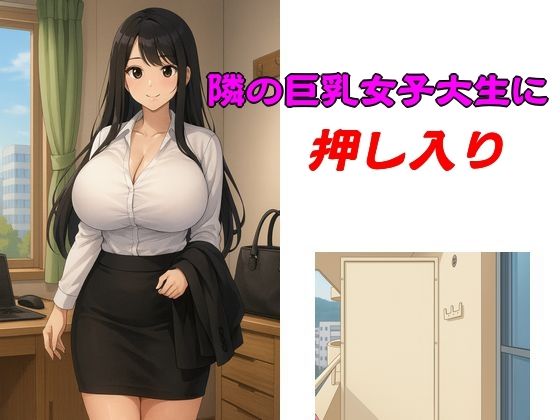 【隣の巨乳女子大生に押し入り】young leaves