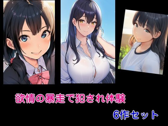 【欲情の暴走で犯●れ体験 6作セット】Inazuma