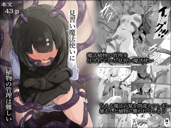 【見習い魔法使いに植物の管理は難しい】らんぺる