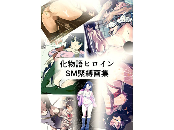 【化物語ヒロイン  SM緊縛画集】きゅうり夫人